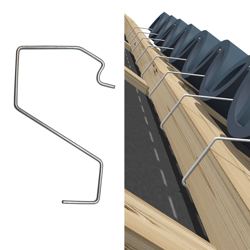 Spinka MD-MM 40 typ II Inox (250 szt.)