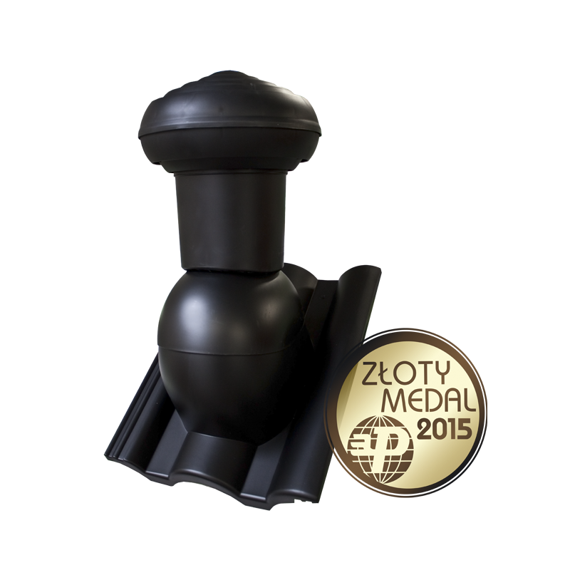 Kominek Virtum 125 dachówka - 08 ciemnobrązowy