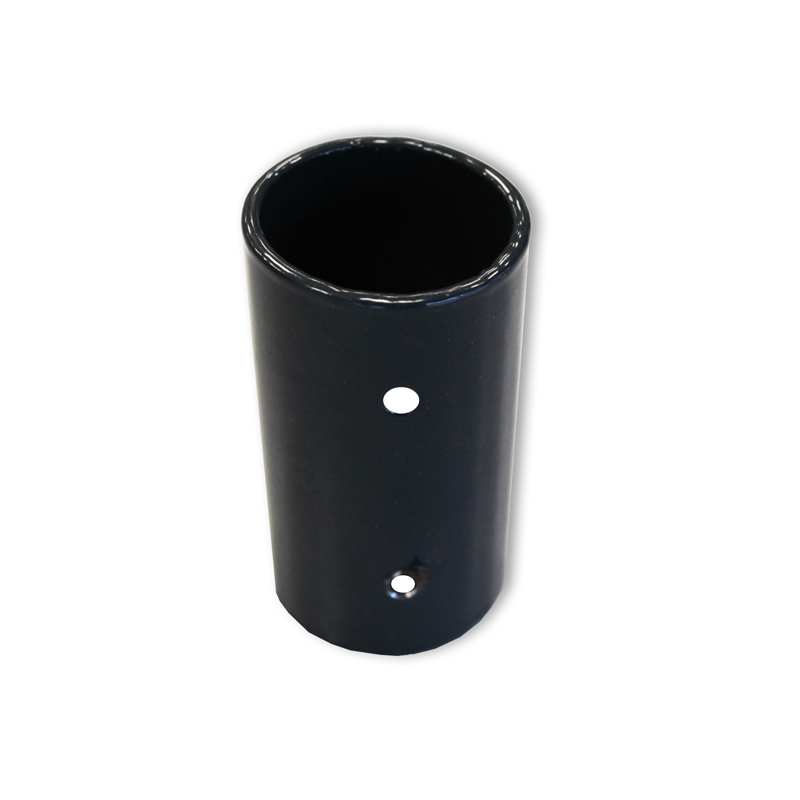 Łącznik bariery p-śnieg. stal. 28,5 mm czarny