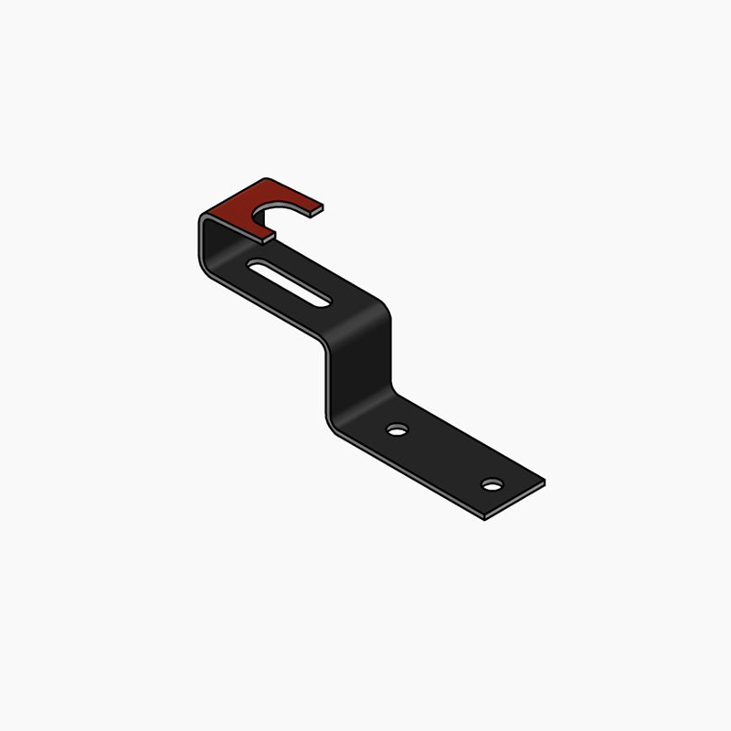 Klamra do gąs. 1.470/123 grafitowa