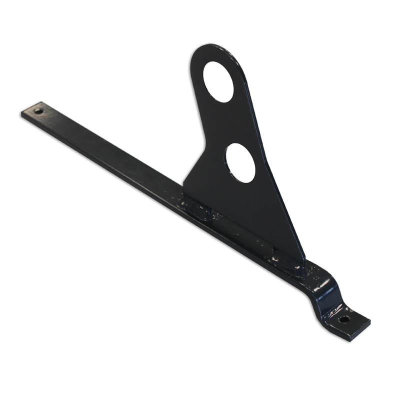 Uchwyt bariery p-śnieg. stal. 28,5 mm podw. BD-330/30 czarny