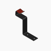 Klamra do gąs. 1.470/38 ceglasta