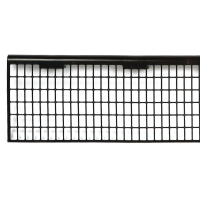 Kratka ochronna na rynnę brązowa