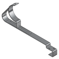 Uchwyt bala przeciwśn.L ceglasty (N)