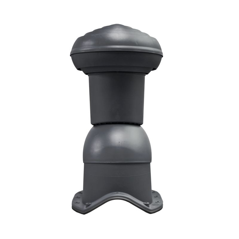 Kominek Virtum 125 blachodachówka - BW czarny