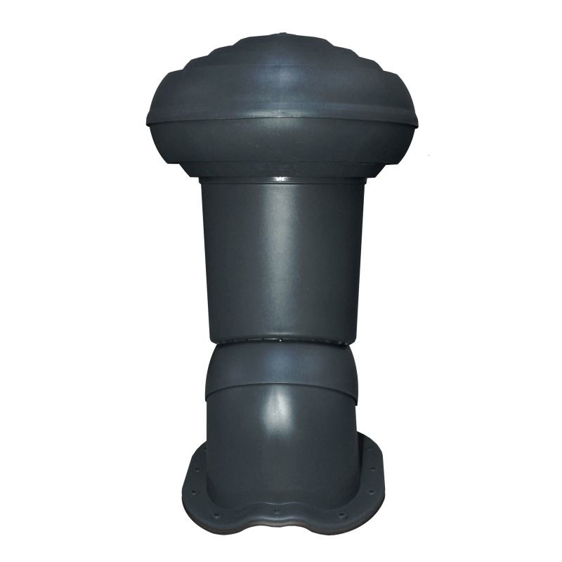 Kominek Virtum 160 blachodachówka - BM czarny