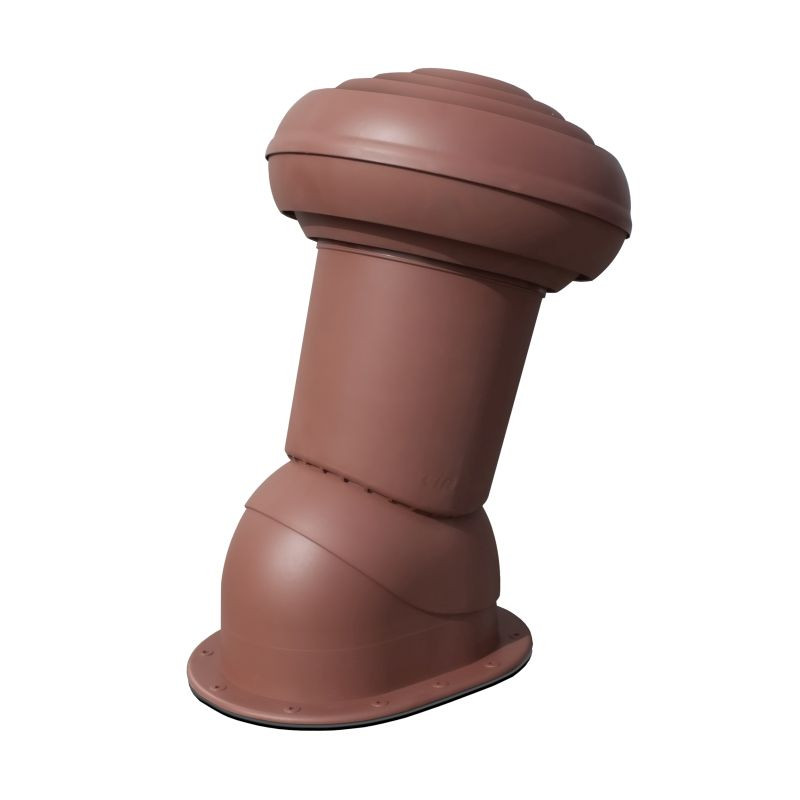 Kominek Virtum 160 blacha płaska - P brązowy