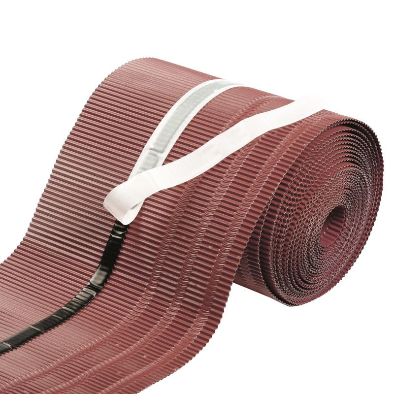 Pas okapowy aluminiowy ROLKA kasztanowy