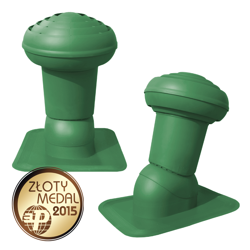 Kominek Virtum 160 gont/papa - G zielony