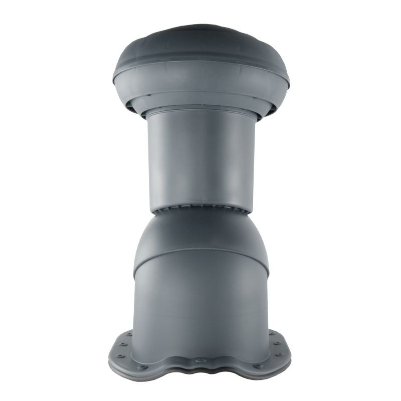 Kominek Virtum 125 blachodachówka - BG grafitowy