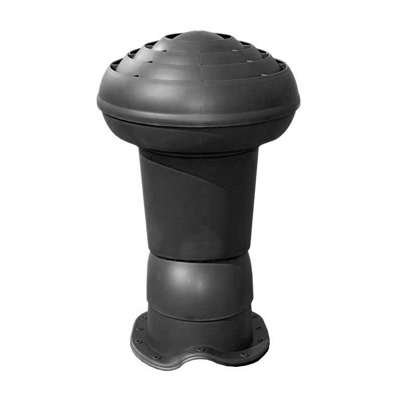 Kominek Virtum 160 blachodachówka - N czarny