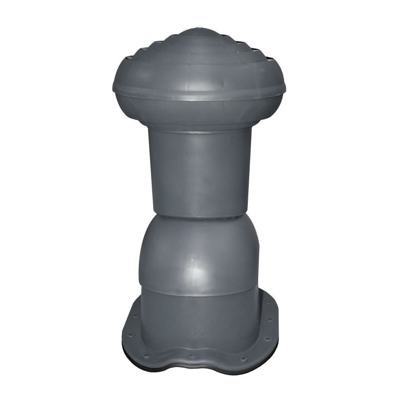 Kominek Virtum 125 blachodachówka - BM grafitowy