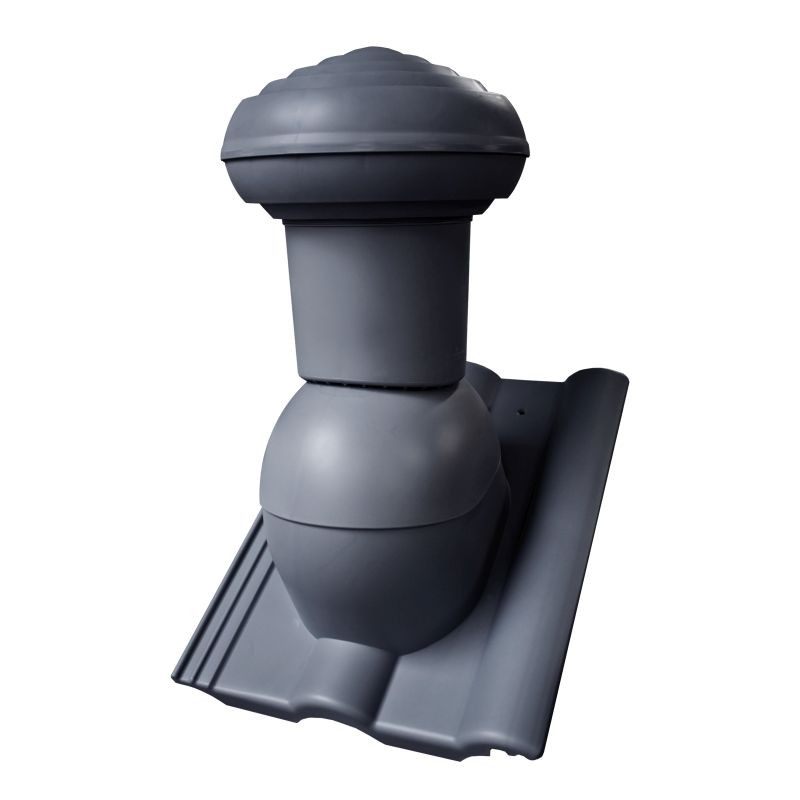 Kominek Virtum 125 dachówka - 06 grafitowy