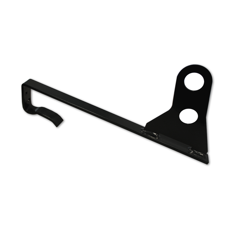 Uchwyt bariery p-śnieg. stal. 28,5 mm podw. D czarny