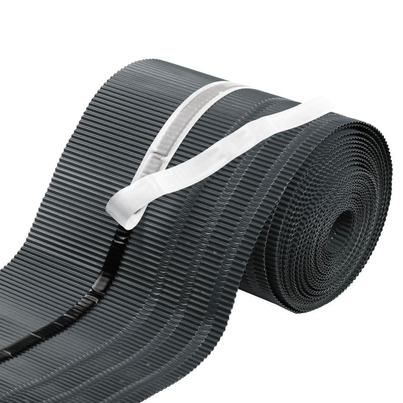 Pas okapowy aluminiowy ROLKA czarny