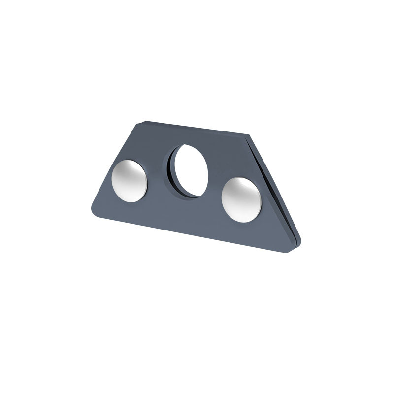 Uchwyt bariery p.śnieg. alu. 26 mm pojedyn. FALZ grafitowy