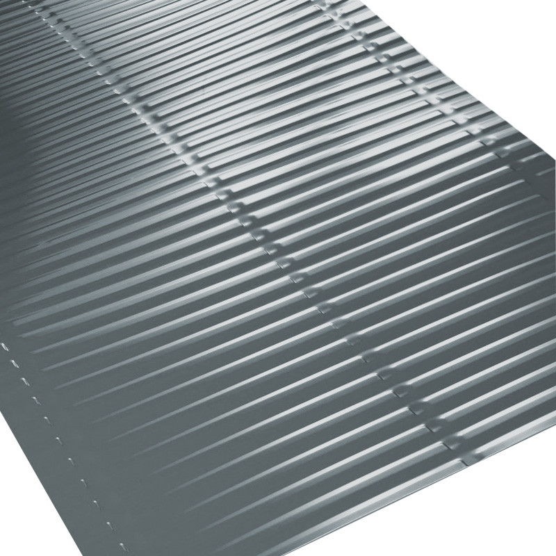 Kosz dachowy alum.tł.poprzecznie 6m w rolce grafitowy