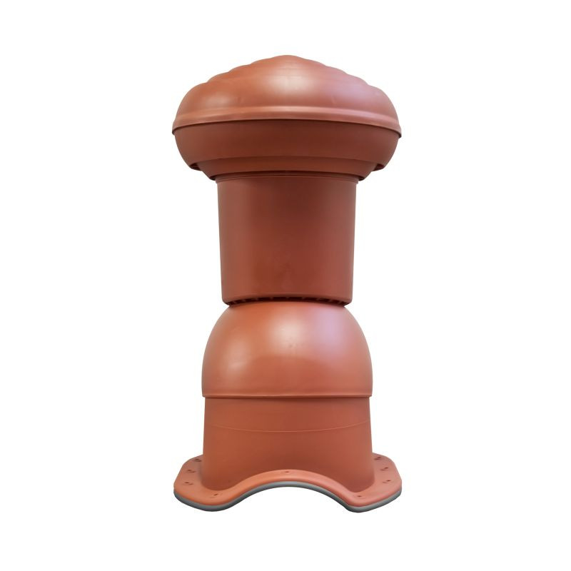 Kominek Virtum 125 blachodachówka - W ceglasty