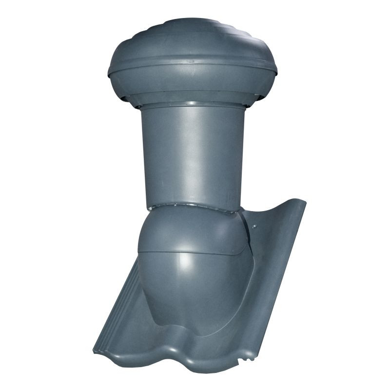 Kominek Virtum 160 dachówka - 02 grafitowy