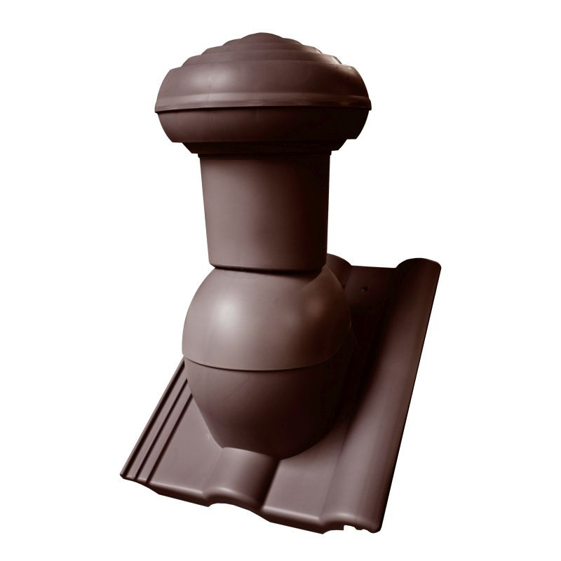 Kominek Virtum 125 dachówka - 06 ciemnobrązowy