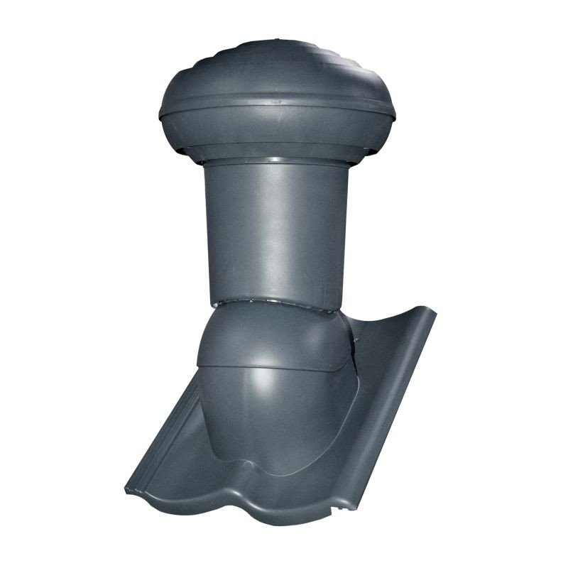 Kominek Virtum 160 dachówka - 04 grafitowy