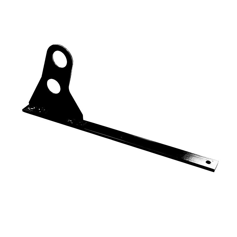 Uchwyt bariery p-śnieg. stal. 28,5 mm podw. U czarny