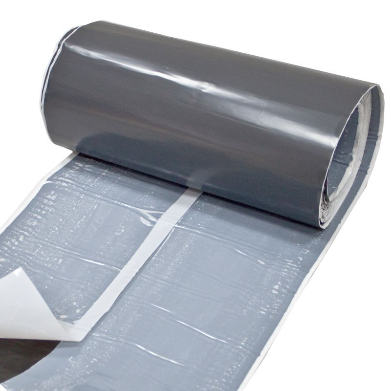 Taśma do obr. komina EUROTEC N płaska grafitowa