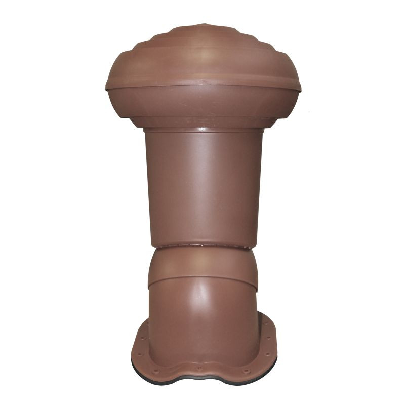 Kominek Virtum 160 blachodachówka - BM brązowy