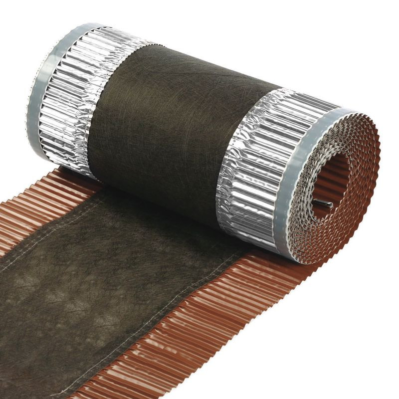 Taśma kalenicowa VR 390/15 brązowa [A1]