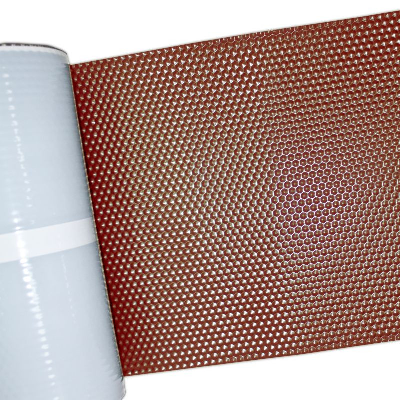 Taśma do obr. komina EUROTEC Fortis AL brązowa