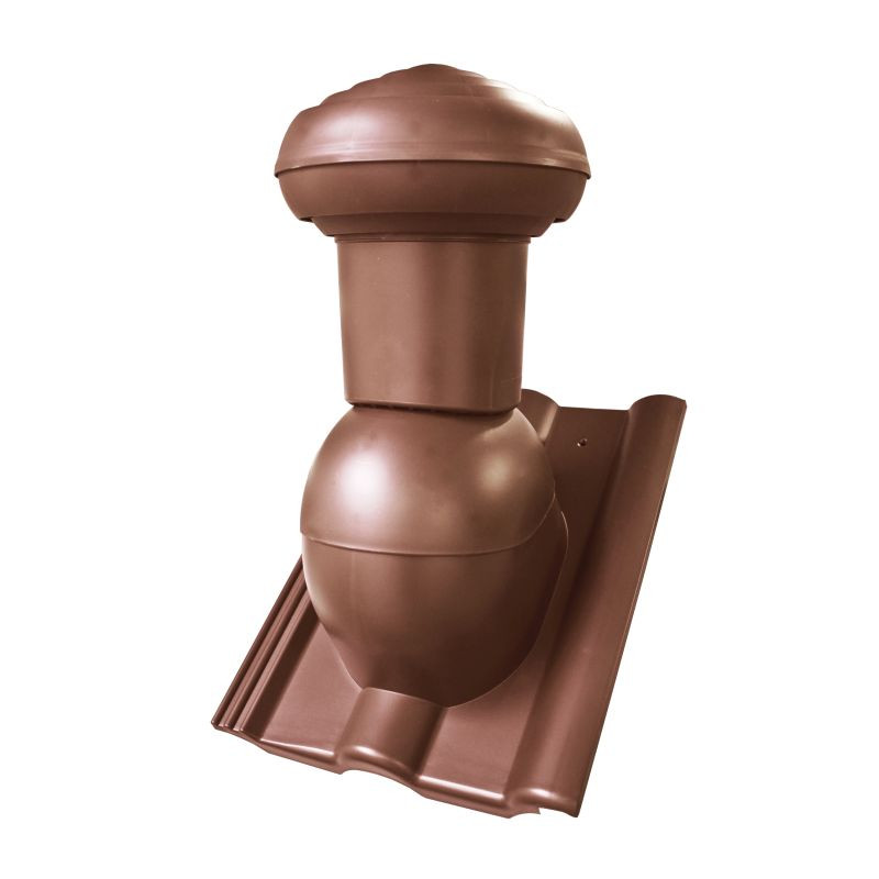 Kominek Virtum 125 dachówka - 03 brązowy