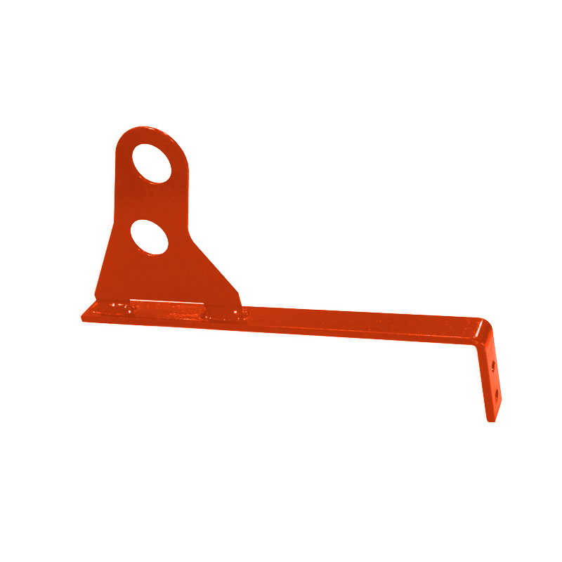 Uchwyt bariery p-śnieg. stal. 28,5 mm podw. S ceglasty