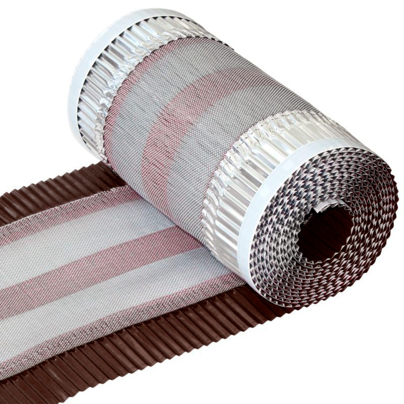 Taśma kalenicowa BR-Vent 300/25 ciemnobrązowa [C1]