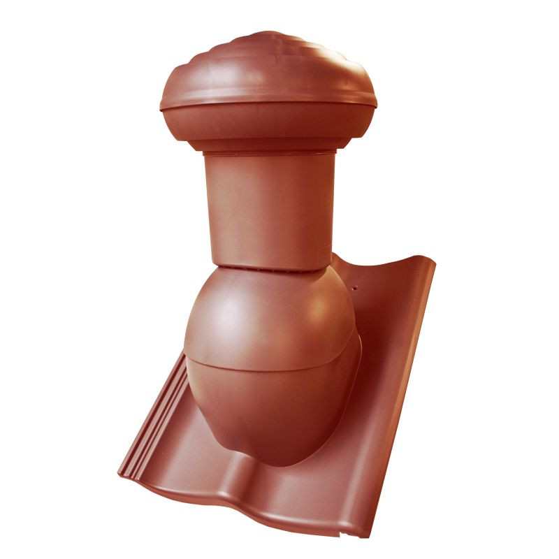 Kominek Virtum 125 dachówka - 04 ceglasty