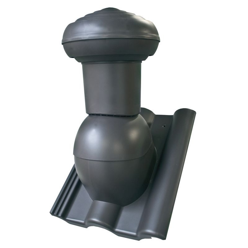 Kominek Virtum 125 dachówka - 05 grafitowy