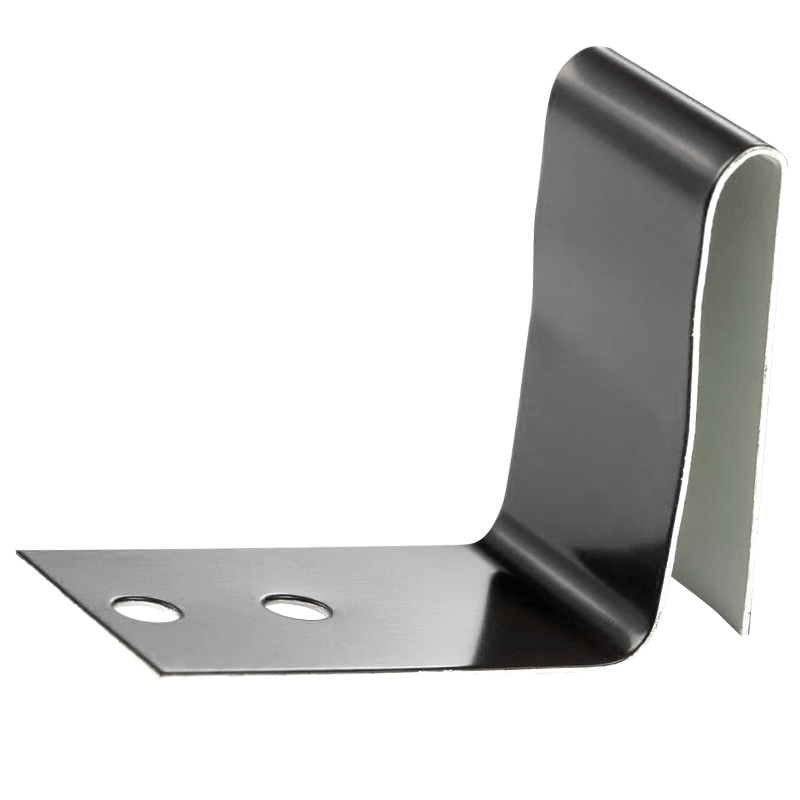 Klamra do kosza alum.tł.poprzecznie czarna