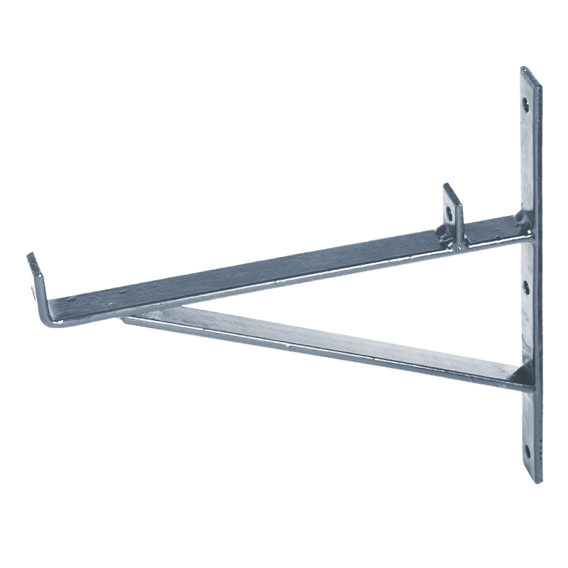 Wspornik ławy komin. P przyścienny grafitowy