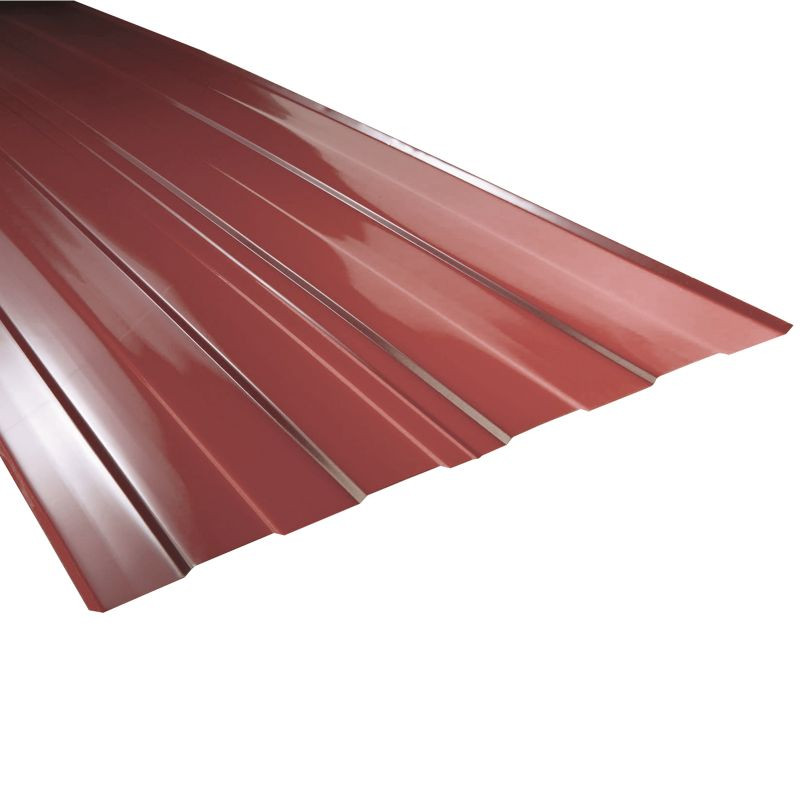 Kosz dachowy alum.tł.podłużnie kasztanowy