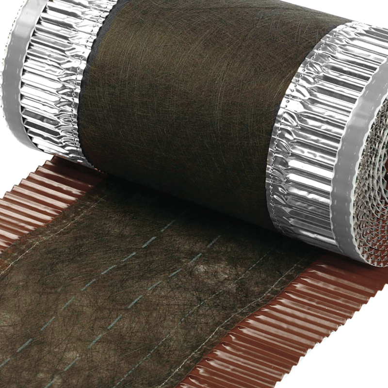 Taśma kalenicowa VR 300/25 brązowa [A1]