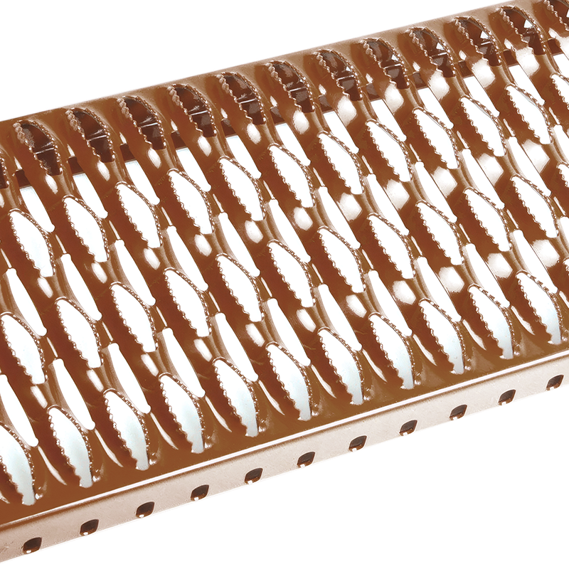 Ława kominiarska stalowa 250 mm L-0,4 m brązowa