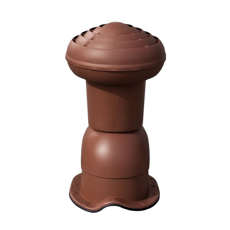 Kominek Virtum 125 blachodachówka - N brązowy