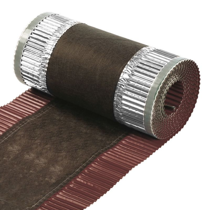 Taśma kalenicowa VR 390/15 ciemnobrązowa [A1]