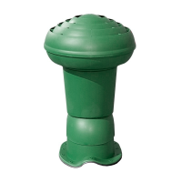 Ventilation chimney VIRTUM 160 for metal sheet tiles N - green