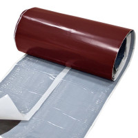 Taśma do obr. komina EUROTEC N płaska ciemnobrązowa