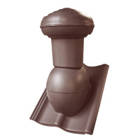 Kominek Virtum 125 dachówka - 04 brązowy