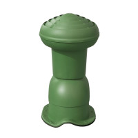 Ventilation chimney VIRTUM 125 for metal sheet tiles N - green