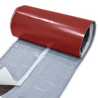 Taśma do obr. komina EUROTEC N płaska kasztanowa