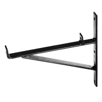 Wall bench grip - powder coated - black