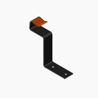 Klamra do gąs. 1.470/38 ceglasta