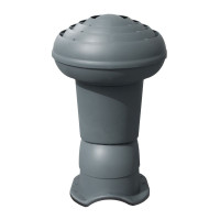 Ventilation chimney VIRTUM 160 for metal sheet tiles W - graphite